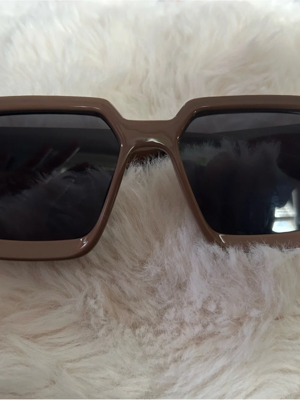 Brown Square Sunglasses - Women Accessories